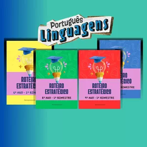 Imagem de capa para o Ebook Roteiros Estratégicos Linguagens - 6º ao 9º