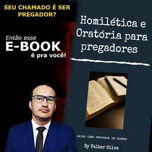 Imagem de capa para o Ebook Homilética e Oratória para pregadores 