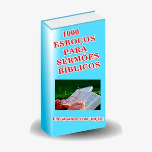 Imagem de capa para o Ebook 1000 ESBOÇOS PARA SERMÕES BÍBLICOS