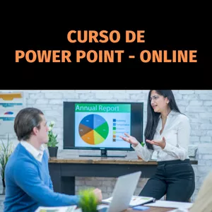 Imagem de capa para o Curso online Curso de Power Point - online
