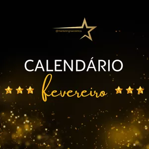 Imagem de CALENDÁRIO DE FEVEREIRO criado por Ludmilla Rabelo na hotmart