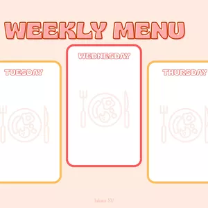 Imagen de portada para Ebook WEEKLY MENU