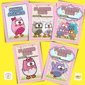 Imagem de capa para o Ebook Planner Bubu e as Corujinhas 2024+Sondagem diagnóstica