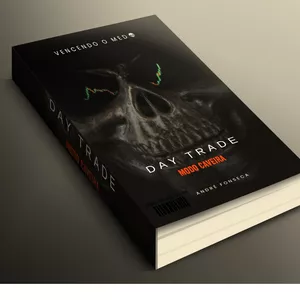 Imagem de capa para o Ebook Day Trade Modo Caveira -  Vencendo o Medo.