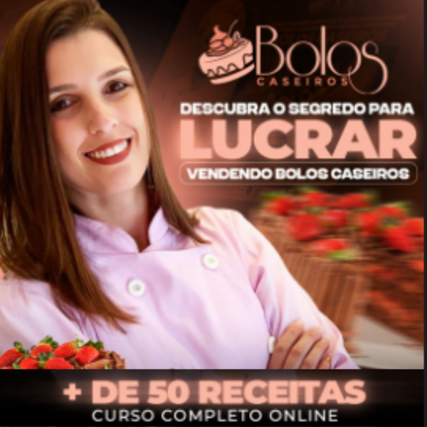 Curso BOLOS CASEIROS LUCRATIVOS