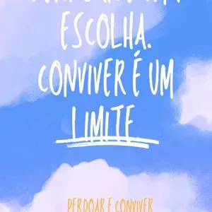Imagem de capa para o Ebook Perdoar é uma escolha, conviver é um limite.