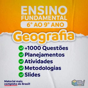Imagem de GEOGRAFIA - ENSINO FUNDAMENTAL II criado por Professores na hotmart