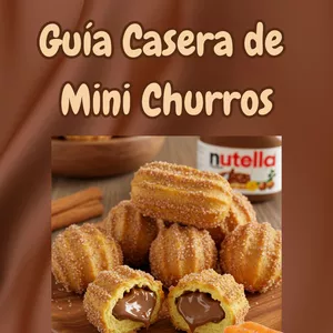 Imagen de portada para Curso online Guia Casera de Mini churros