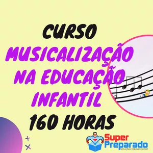 Imagem do curso Curso Musicalização na Educação Infantil - 80 Horas