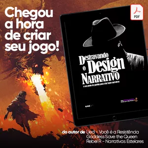 Imagem de capa para o Ebook Destravando o Design Narrativo