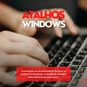 Imagem de capa para o Ebook Atalhos do Windows: Domine os atalhos do Windows e trabalhe de maneira mais eficiente do que nunca!