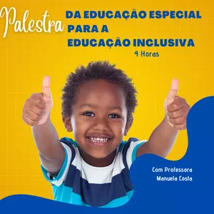Imagem de capa para o Evento online Palestra da Educação Especial para a Educação Inclusiva