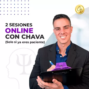 Imagen de portada para Ebook 2 SESIONES psicológicas con CHAVA + Protocolo + 2 E-books.