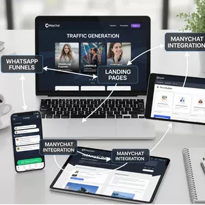 Imagen de portada para Curso online EMBUDOS, GESTIÓN DE TRÁFICO, AUTOMATIZACIONES