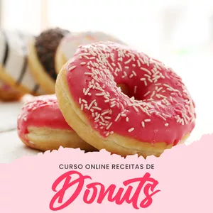 Imagem do curso Donuts Gourmet