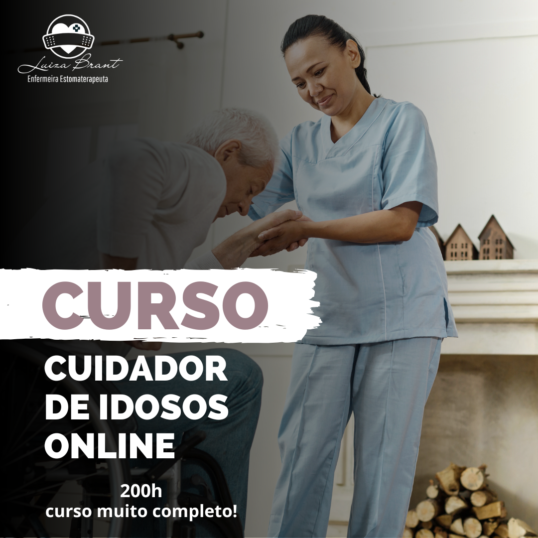 Imagem do curso Curso Completo de Cuidador de Idosos - Online