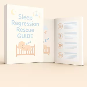 Cover image for Ebook The Sleep Regression Rescue Guide