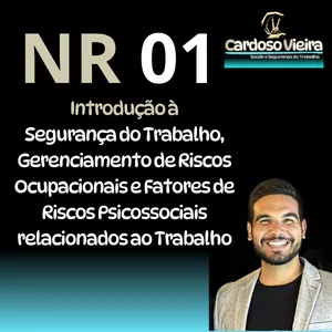 Imagem de capa para o Curso online NR - 01 - Introdução à Segurança do Trabalho, Gerenciamento de Riscos Ocupacionais e Fatores de Riscos Psicossociais relacionados ao Trabalho