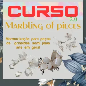 Imagem principal do produto Curso Flor Marmorizada 2.0