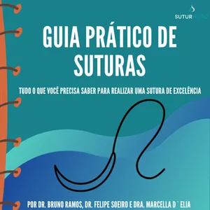 Imagem de capa para o Ebook Guia prático de suturas