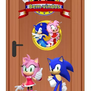 Imagem de capa para o Curso online *Painel para Porta Bem-vindos Sonic 1*  