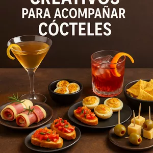Imagen de portada para Ebook Aperitivos Creativos para Acompañar Cócteles