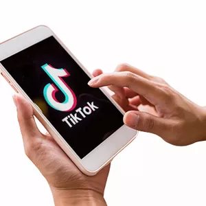 Imagem de capa para o Ebook Marketing no TikTok