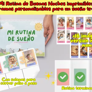 Imagen de portada para Curso online Mi Rutina de Buenas Noches: Pictogramas Personalizables para un sueño tranquilo