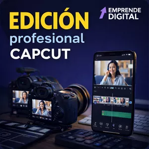 Imagen de portada para Curso online Edición profesional CAPCUT