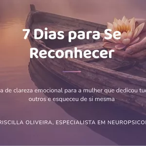Imagem do curso Desafio - 7 Dias para Se Reconhecer