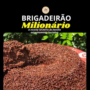Imagem de capa para o Ebook Brigadeirão MILIONÁRIO: A receita SECRETA de família extremamente lucrativa!