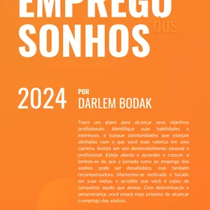 Imagem de capa para o Ebook E-book Emprego dos Sonhos