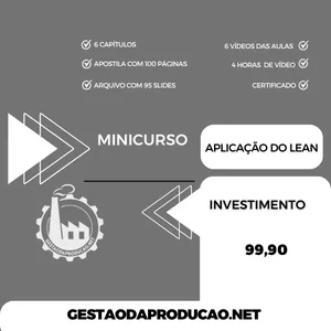 Imagem de Aplicação do Lean criado por Ivan Luiz Laranjeiras Silva na hotmart