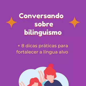 Imagem principal do produto Livro Digital - Conversando sobre Bilinguismo