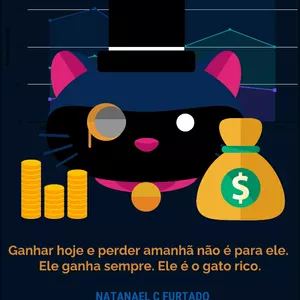 Imagem de capa para o Ebook O GATO RICO