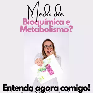 Imagem de capa para o Curso online CURSO DE BIOQUÍMICA E METABOLISMO DE MACRONUTRIENTES