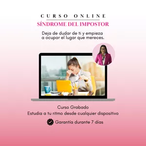 Imagen de portada para Curso online Síndrome del Impostor