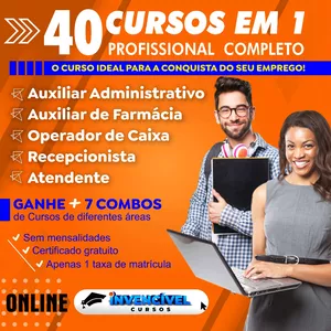 Imagem do curso CURSO PROFISSIONALIZANTE 40 EM 1