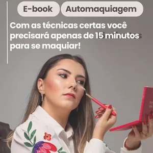 Imagem de capa para o Ebook Automaquiagem