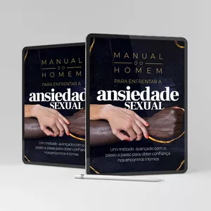 Imagem de capa para o Ebook Manual do homem confiante: Sem ansiedade e com ereções fortes