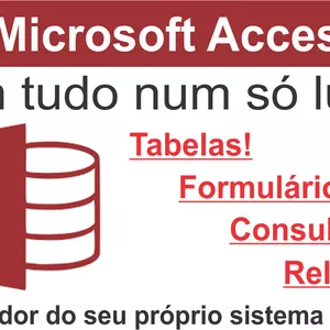 Imagem de capa para o Curso online Descubra o Microsoft Acces muito mais fácil e poderoso que o Excel!