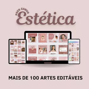 Imagem do curso Pack Canva Estética