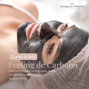 Imagem de capa para o Curso online Peeling de Carbono: descubra e aprenda os segredos para aplicação desta técnica.