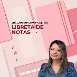 Imagen de portada para Curso online Encuadernación moderna: Libreta de notas