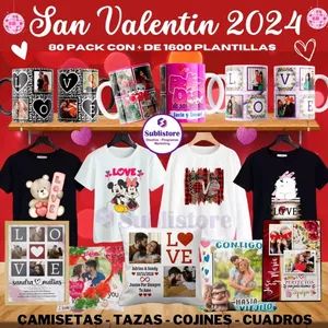 Imagen de portada para Curso online MEGAPACK  DISEÑOS SAN VALENTIN 2024