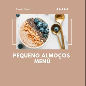 Imagem de capa para o Ebook Ebook - pequenos almoços