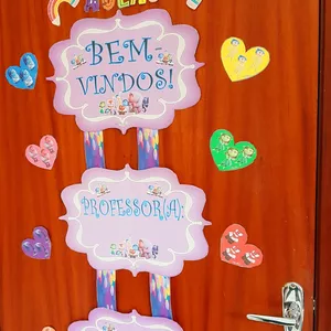 Imagem de capa para o Ebook 💜PAINEL PORTA VOLTA ÀS AULAS DIVERTIDAMENTE 