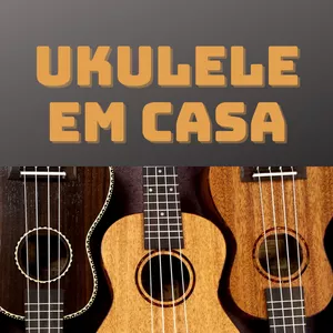 Ukulele em casa