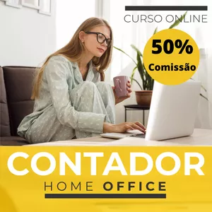 Imagem principal do produto Curso Contador Home Office