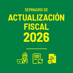 Imagen de portada para Curso online SEMINARIO DE ACTUALIZACION FISCAL 2026